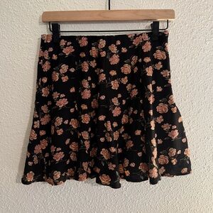 American Eagle Floral Mini Skirt